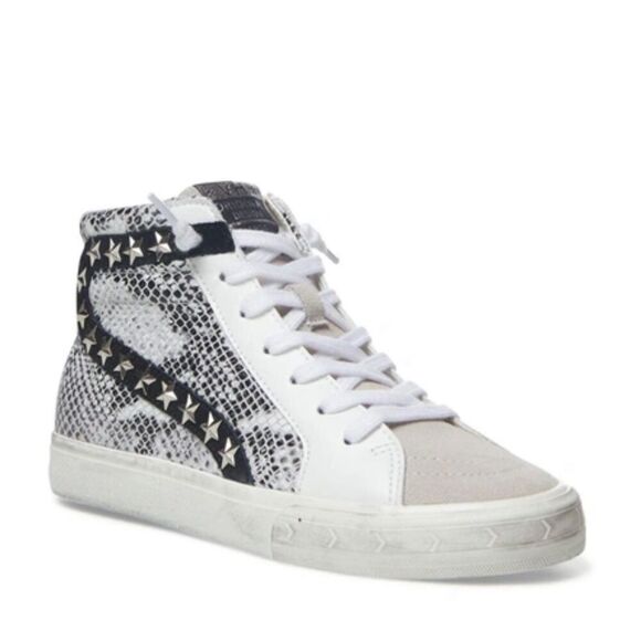 Nearly NEW VINTAGE HAVANA SNAKESKIN HIGH TOP SNEAKER, $117 - Picture 1 of 8